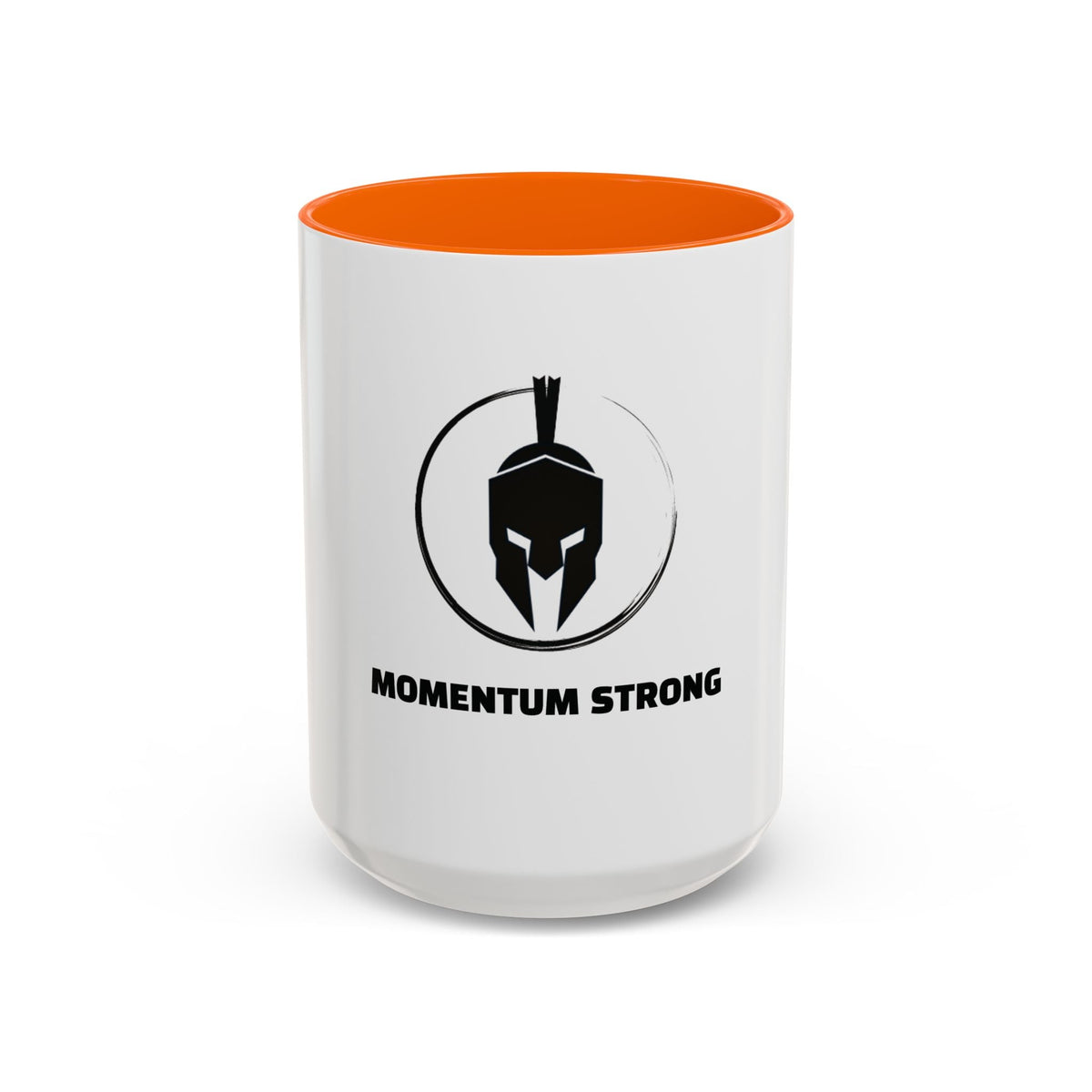 Momentum Strong Coffee Mug – Motivational 11oz & 15oz Accent Mug for Fitness Enthusiasts Printify
