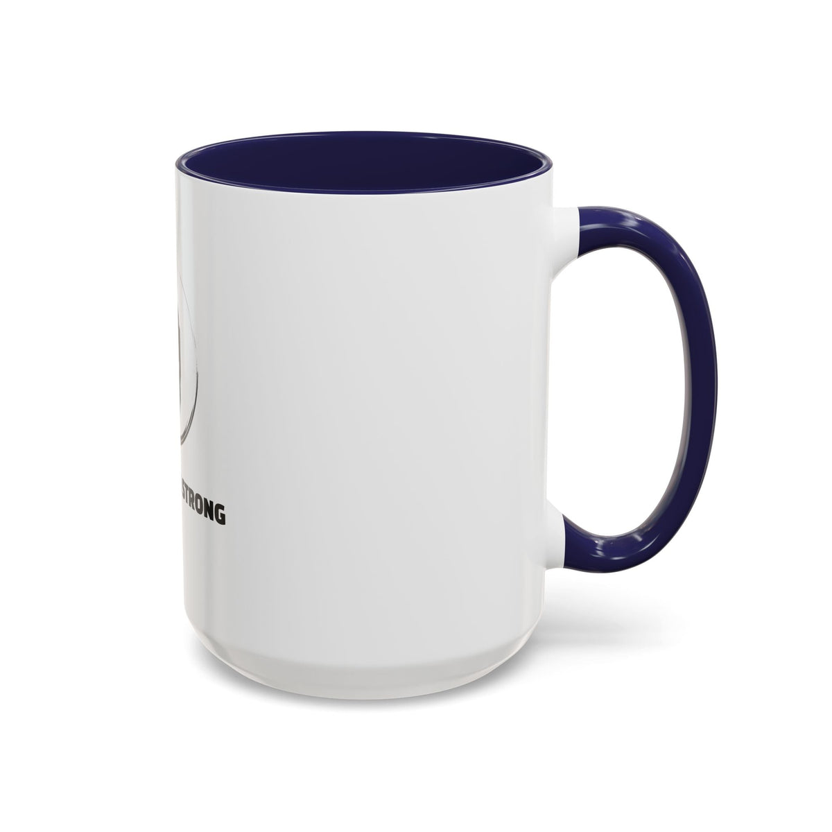 Momentum Strong Coffee Mug – Motivational 11oz & 15oz Accent Mug for Fitness Enthusiasts Printify
