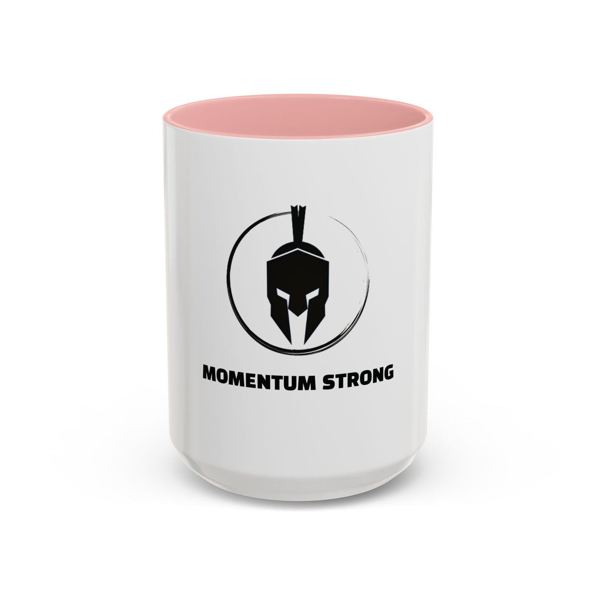 Momentum Strong Coffee Mug – Motivational 11oz & 15oz Accent Mug for Fitness Enthusiasts Printify