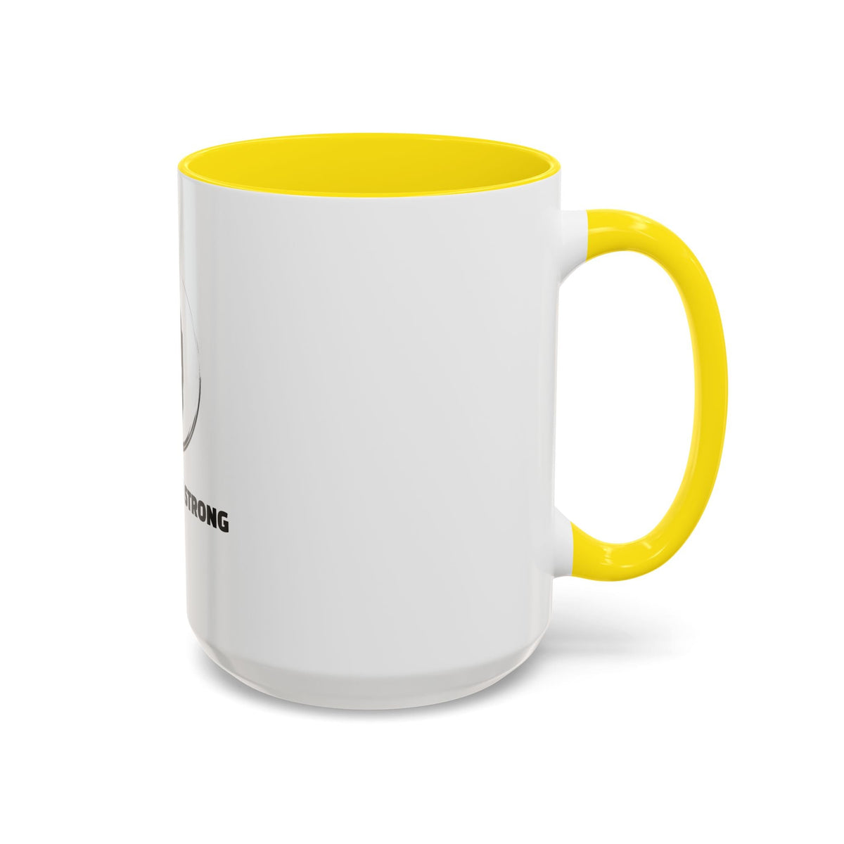 Momentum Strong Coffee Mug – Motivational 11oz & 15oz Accent Mug for Fitness Enthusiasts Printify