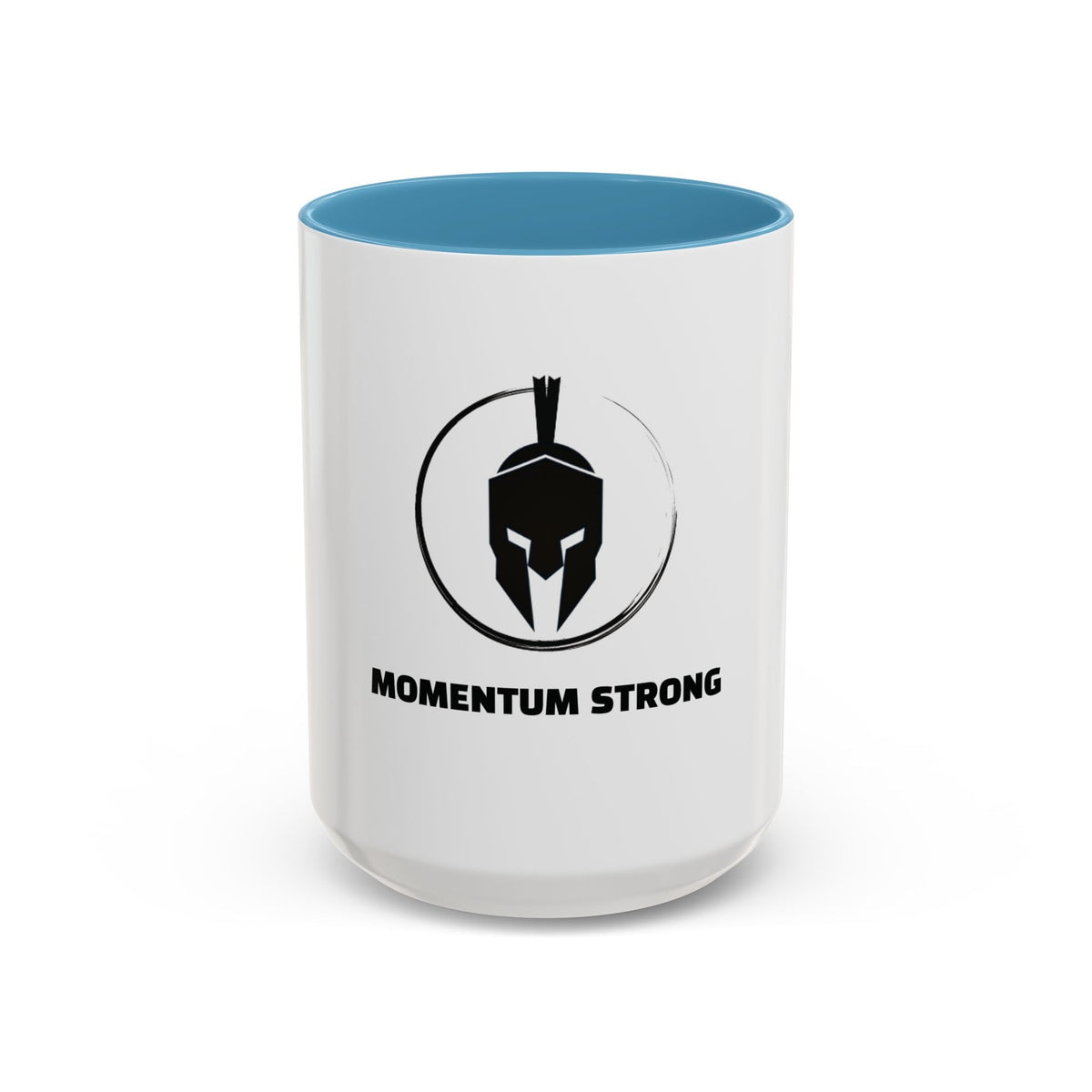 Momentum Strong Coffee Mug – Motivational 11oz & 15oz Accent Mug for Fitness Enthusiasts Printify