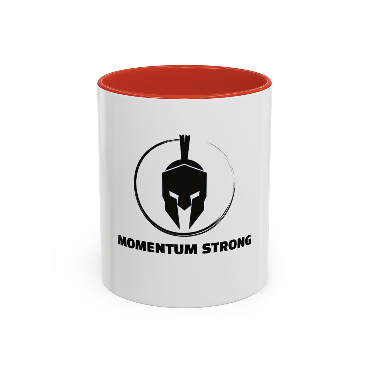 Momentum Strong Coffee Mug – Motivational 11oz & 15oz Accent Mug for Fitness Enthusiasts Printify