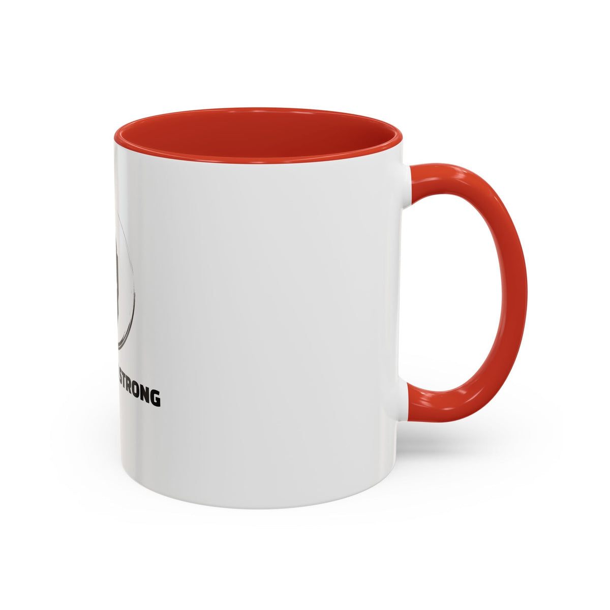 Momentum Strong Coffee Mug – Motivational 11oz & 15oz Accent Mug for Fitness Enthusiasts Printify