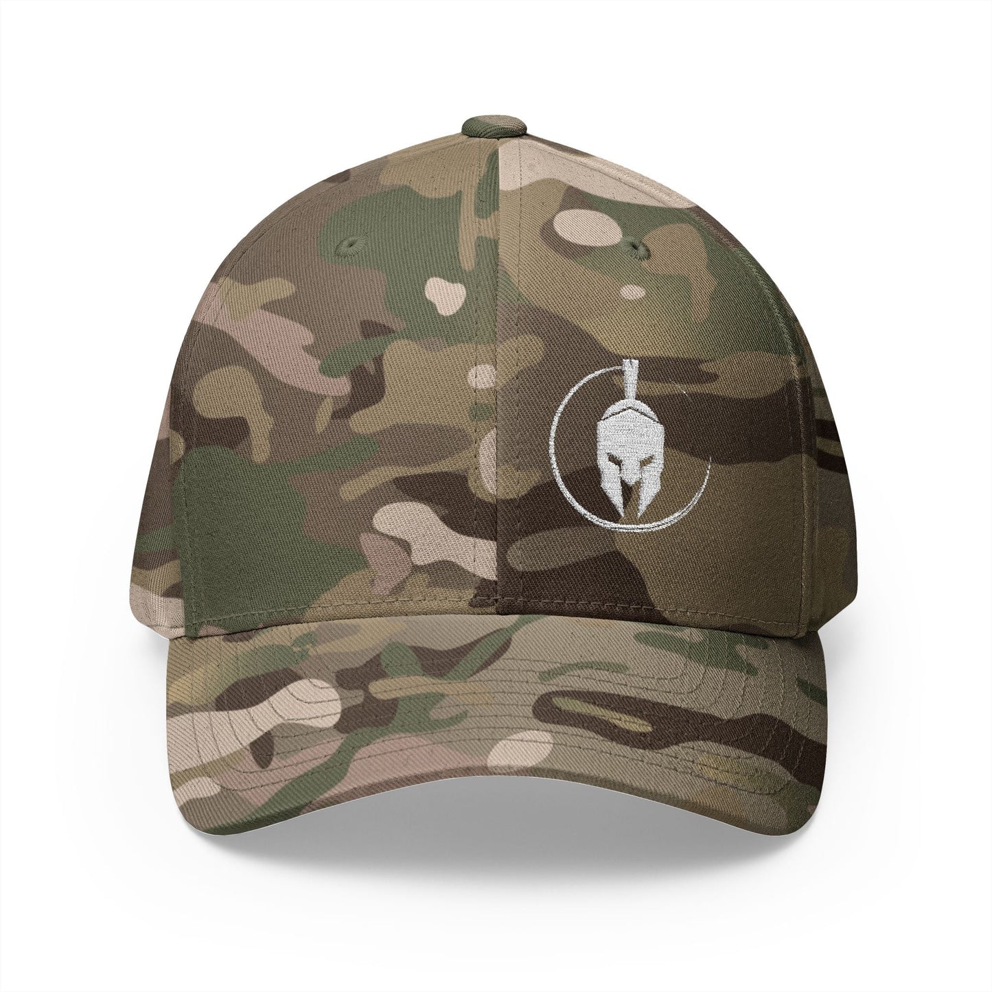 Salute Closed Back Structured Cap (Embroidery Logo) Printify
