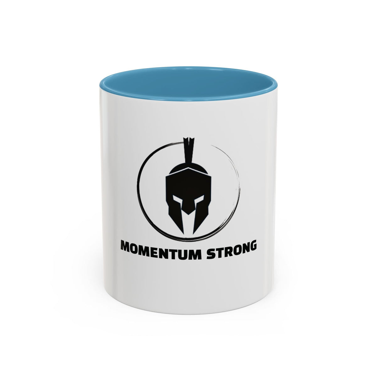Momentum Strong Coffee Mug – Motivational 11oz & 15oz Accent Mug for Fitness Enthusiasts Printify