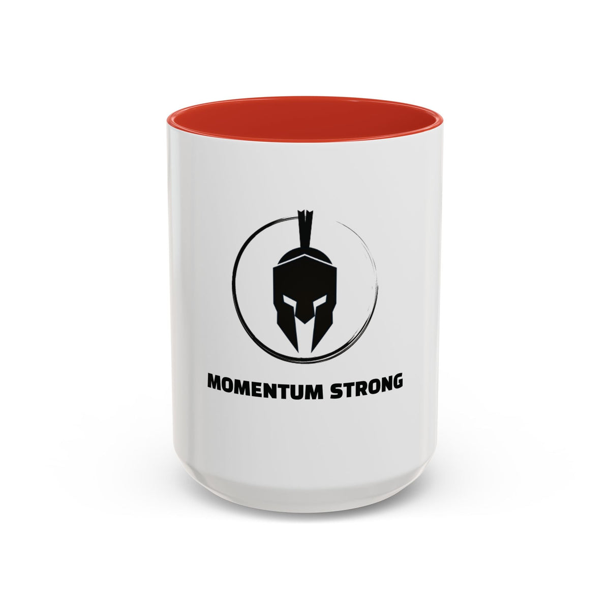 Momentum Strong Coffee Mug – Motivational 11oz & 15oz Accent Mug for Fitness Enthusiasts Printify