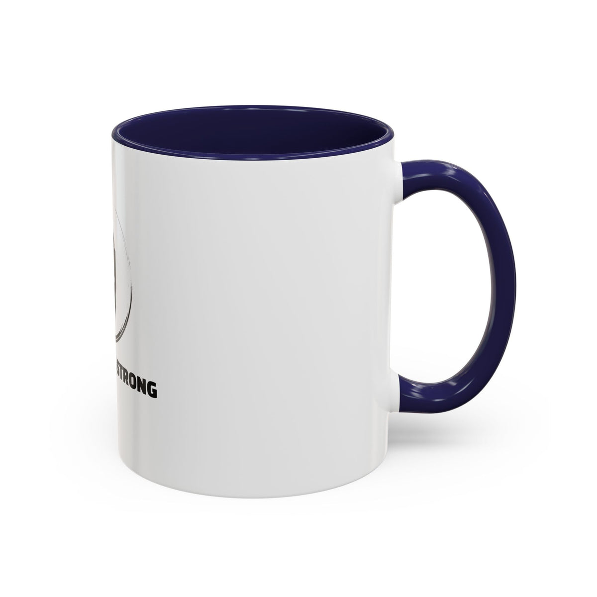 Momentum Strong Coffee Mug – Motivational 11oz & 15oz Accent Mug for Fitness Enthusiasts Printify