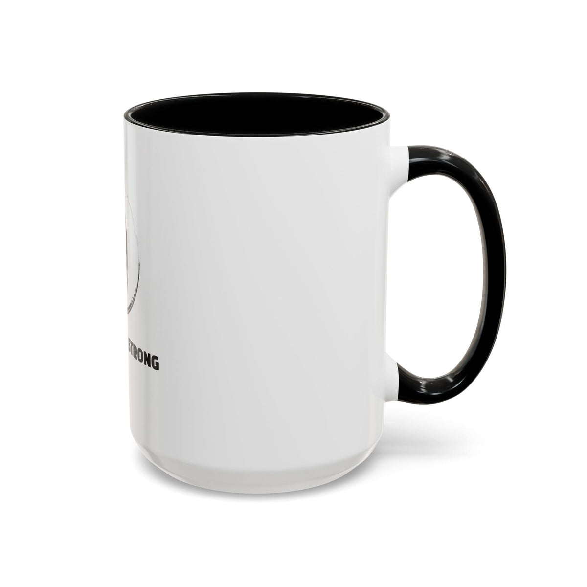 Momentum Strong Coffee Mug – Motivational 11oz & 15oz Accent Mug for Fitness Enthusiasts Printify