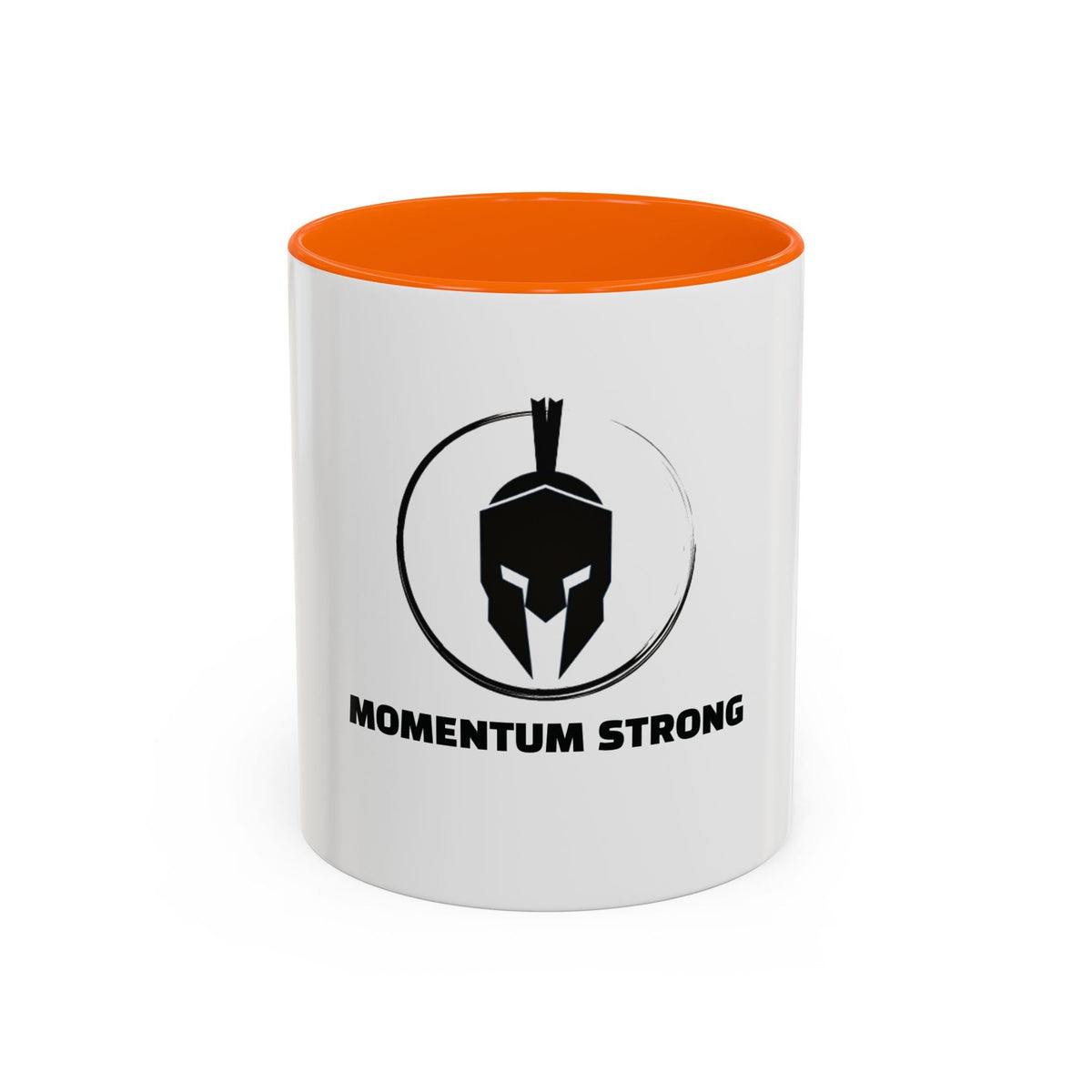 Momentum Strong Coffee Mug – Motivational 11oz & 15oz Accent Mug for Fitness Enthusiasts Printify